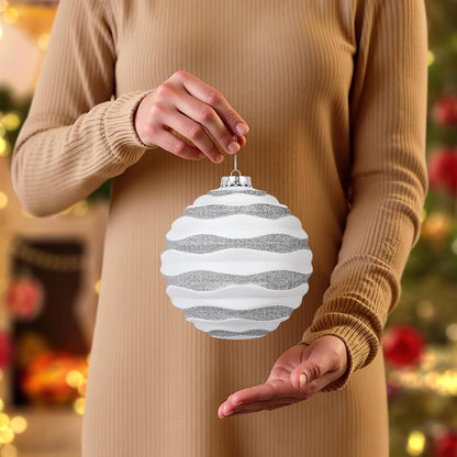 Alupssuc Bolas de Navidad grandes de 6 pulgadas\/5.906 in, 4 unidad...
