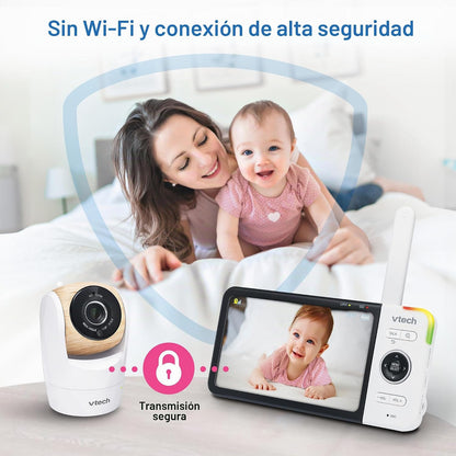 VTech VM919HD - Sistema de monitoreo de video con pantalla HD 720p...