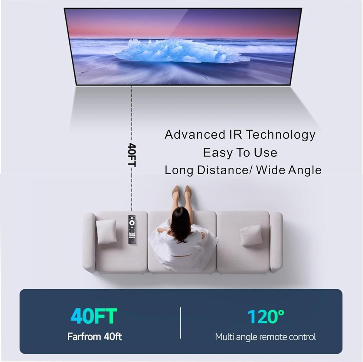 Repuesto para mando a distancia Samsung 2026-2001, paquete de 2 | M...