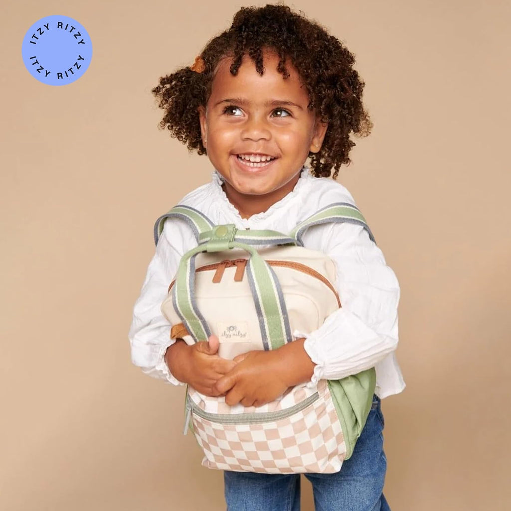 Mochila para niños de Itzy Ritzy - Bolsa para guardería - Cuenta co...