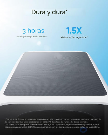 eufy Security SoloCam S220 Paquete de 2 cámaras, cámara de segurida...