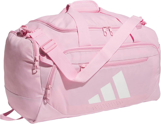 adidas Defender - Maleta deportiva, color rosa\/blanco, OSFA | Comp...