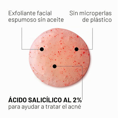 Neutrogena Lavado de cara de acné de pomelo rosa sin aceite con vit...