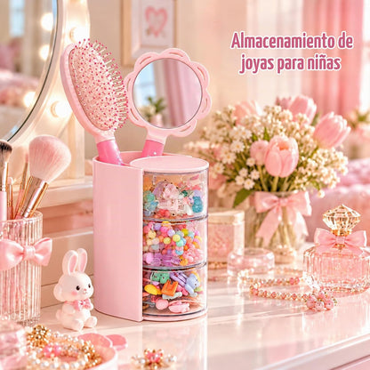 Luscinia - Organizador de accesorios para el cabello con soporte pa...