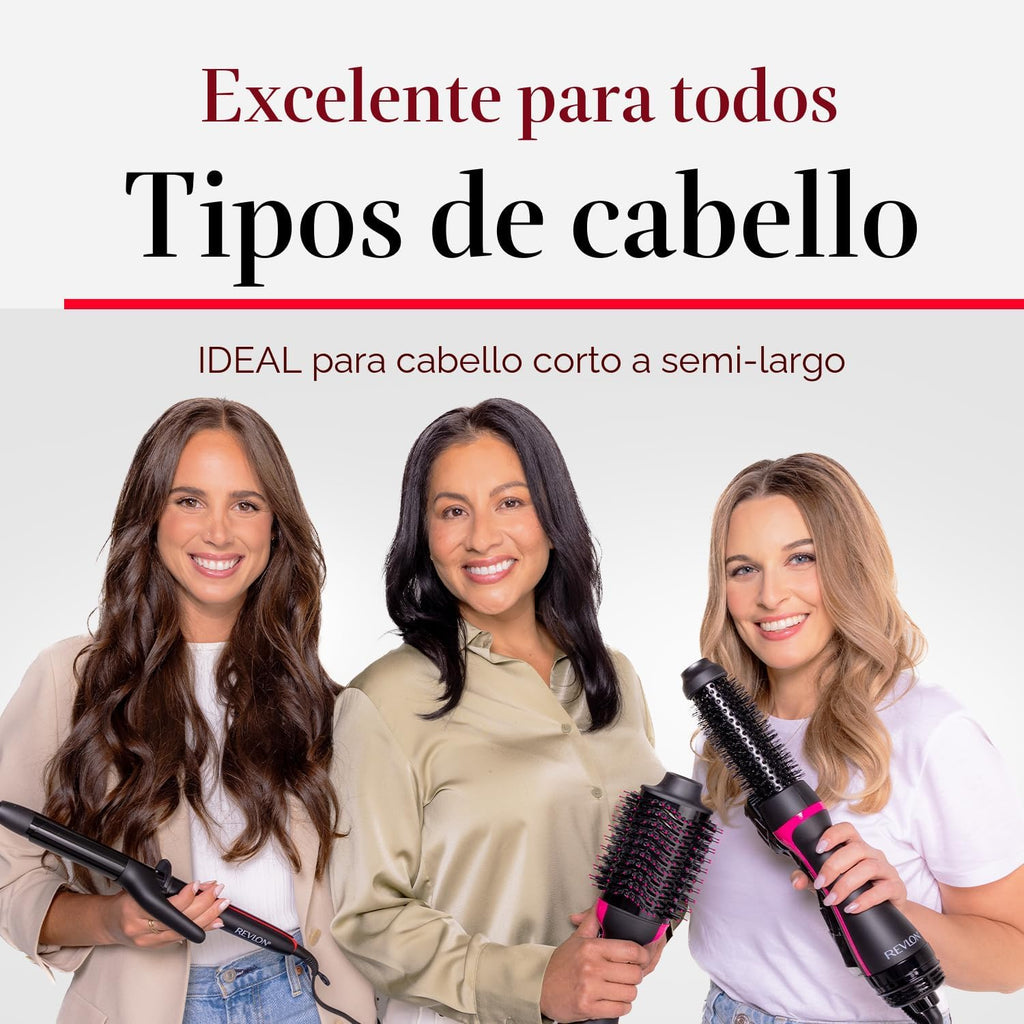 REVLON One-Step Volumizer Plus secador de pelo y estilizador, barri...