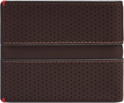 Fossil Billetera plegable para hombre, Sport Tourer Mink Brown, tal...