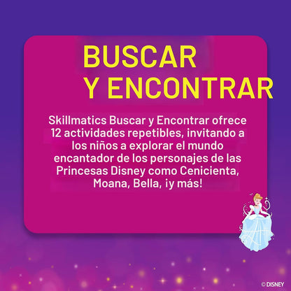 Skillmatics Search and Find - Princesa Disney, regalo de Navidad pa...