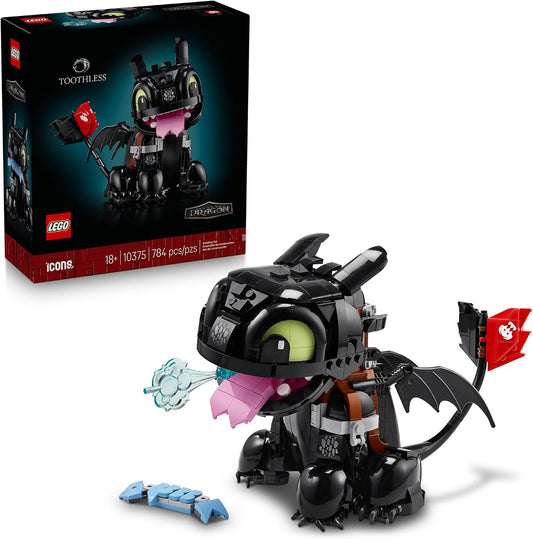 LEGO Icons Cómo entrenar a tu dragón: sin dientes 10375 | Juegos de...