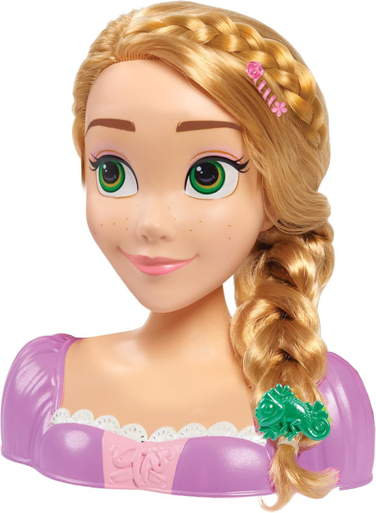 Disney Cabeza de peinado Princess Rapunzel | 14 piezas, juego de si...