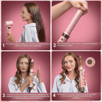 Mythsight StyleVibe 6 en 1 Air Styler con secador de pelo y rizos a...