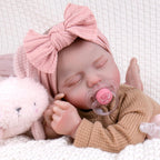 Muñeca bebé Aori Reborn, niña recién nacida dormida de 20 pulgadas...