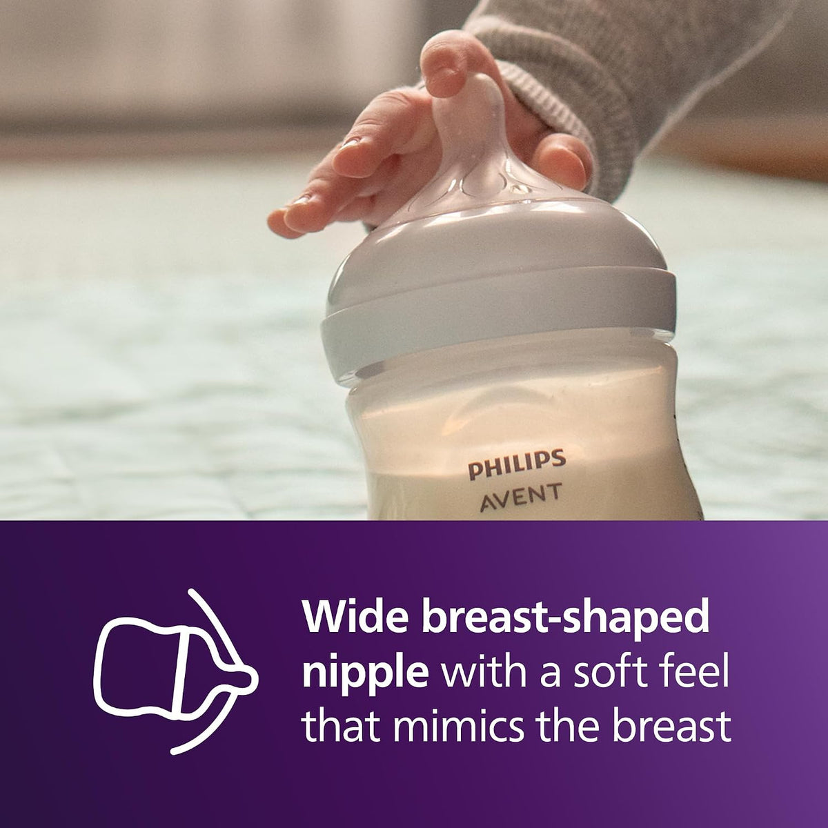 Set de regalo para bebé Philips Avent Natural Response - 5 biberone...