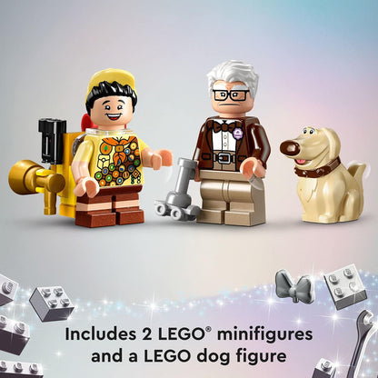 LEGO Disney and Pixar 'Up' House, juego clásico de juguetes...