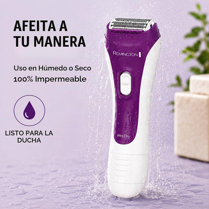 Remington Afeitadora eléctrica suave y sedosa para mujer, maquinill...