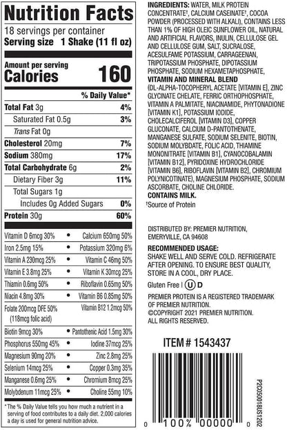 Premier Protein Plus Batido de proteína, apoyo energético e inmunol...