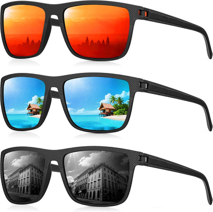 CIFOYA Gafas de sol polarizadas para hombre - Gafas de sol clásicas...