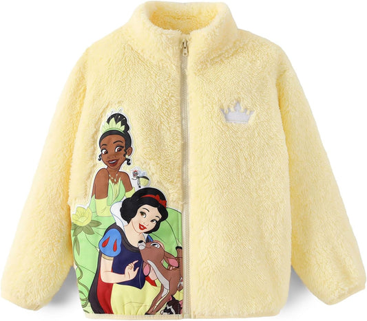 Disney Stitch Frozen Elsa Minnie Mickey - Chaqueta de forro polar p...
