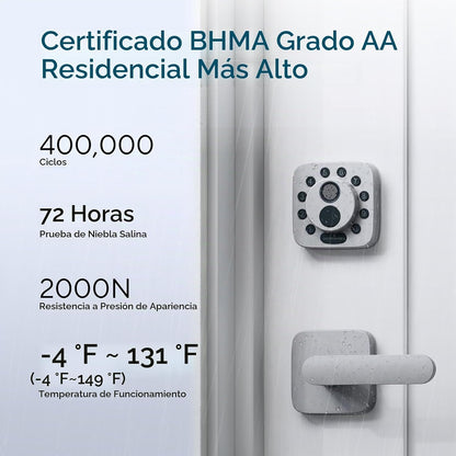 ULTRALOQ Cerradura inteligente Bolt SE,WiFi incorporado,Materia sob...
