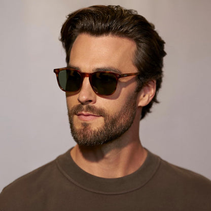 WMP Eyewear - Gafas de sol polarizadas modernas y redondas para hom...