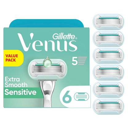 Gillette Venus Embrace Sensitive Repuesto de máquina de afeitar par...