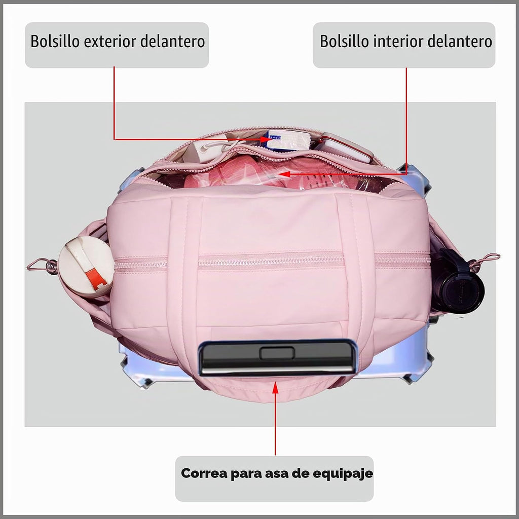 MZTUE Bolso mediano para pañales, bolso de hombro y cruzado para mamá