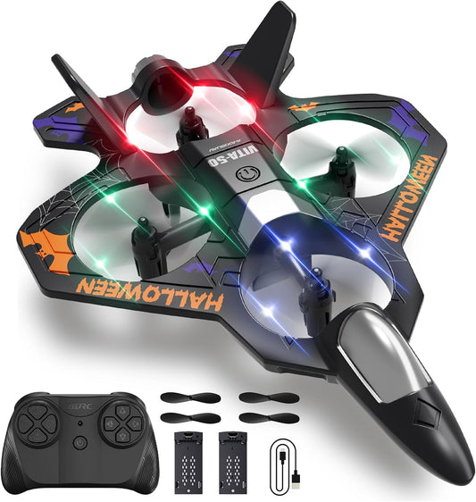 4DRC Aviones RC Aviones de control remoto para niños, Halloween, 2...