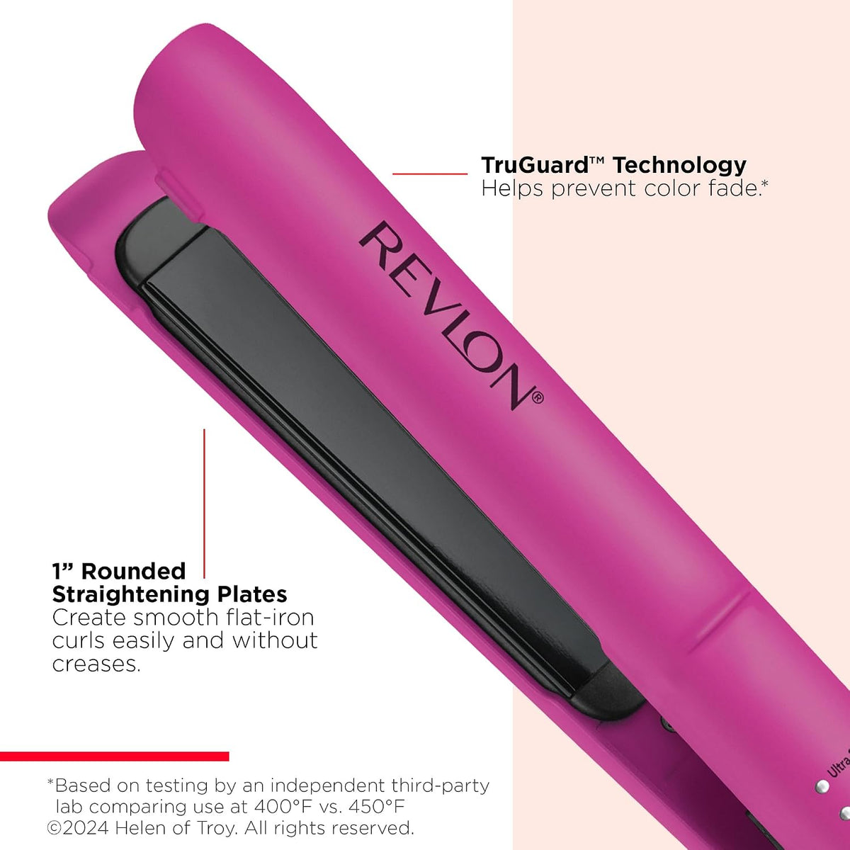 REVLON Plancha plana de turmalina cerámica de 1" | El alisador...