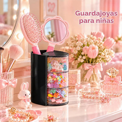 Luscinia Organizador de accesorios para el cabello con soporte para...