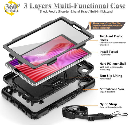 SEYMAC stock Funda para tablet Lenovo Tab One \/ K9 (TB305FU) 8.7 p...