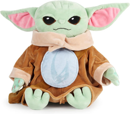 Star Wars The Mandalorian Grogu Baby Yoda - Almohada de felpa de ci...