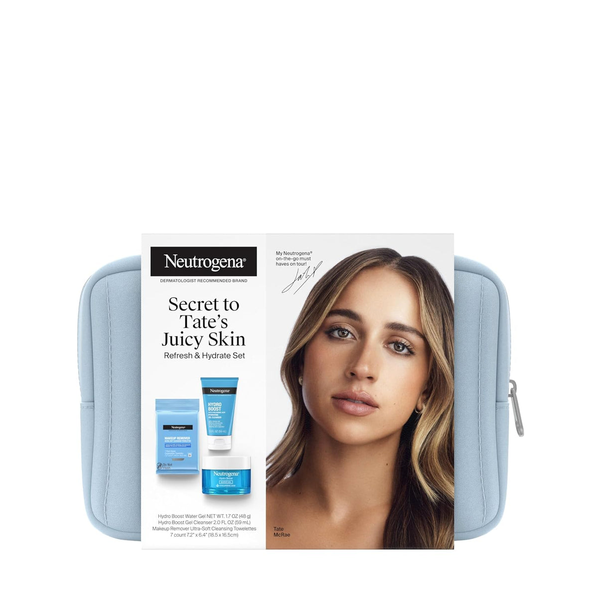 Set de cuidado de la piel Neutrogena Refresh & Hydrate, tamaño de v...