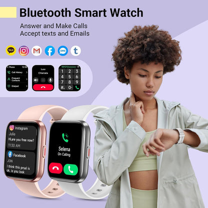 Reloj inteligente para mujer, compatible con Android y iPhone, relo...