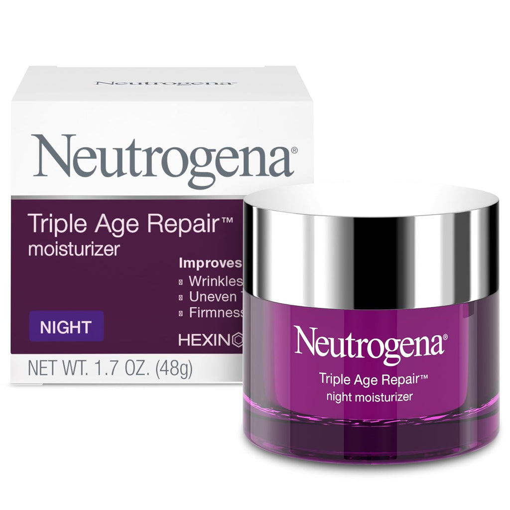 Neutrogena Crema hidratante facial nocturna Triple Age Repair de 1....