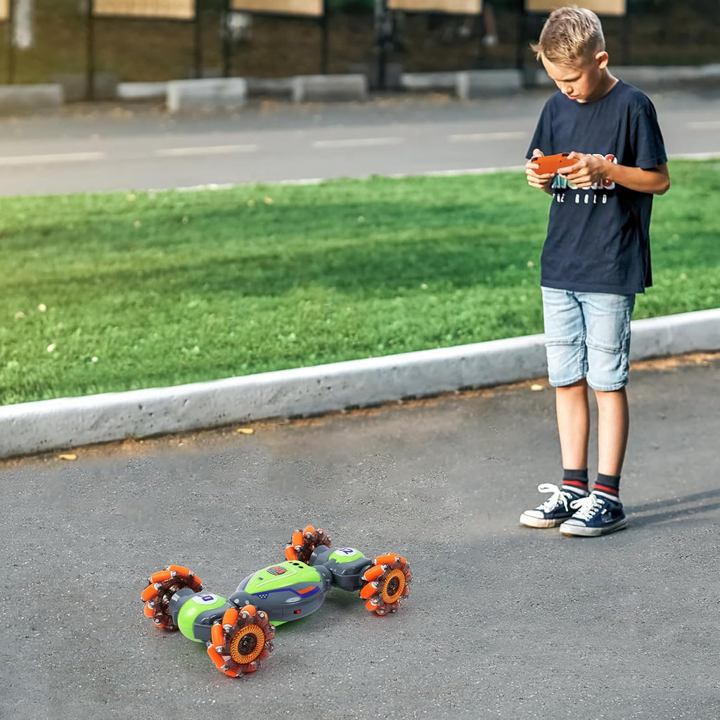 QXHOL Coche de acrobacias RC con detección de gestos, juguetes de c...