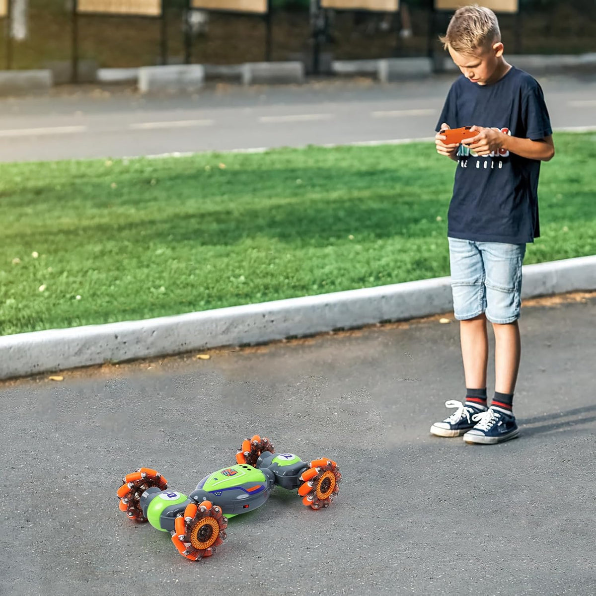 QXHOL Coche de acrobacias RC con detección de gestos, juguetes de c...