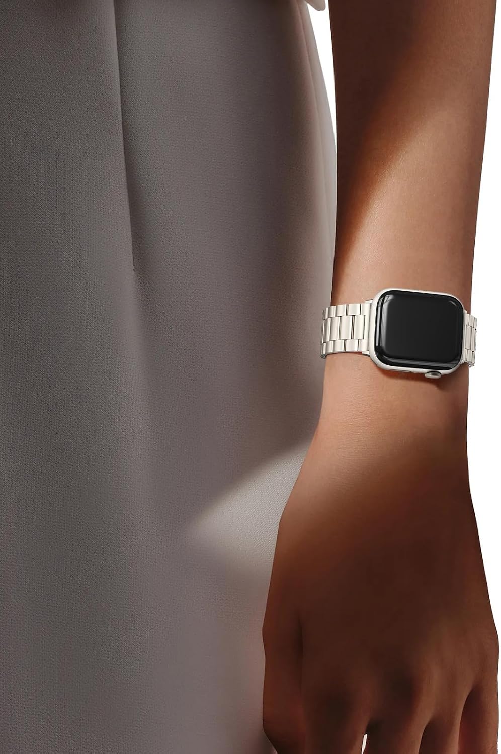EPULY - Correa de metal compatible con correas de Apple Watch para...