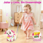 Yunaking Juguete musical para cachorros de 1 año, juguetes para beb...