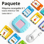 Lapare Tarjetas de Memoria en Audio Bilingües Español e Inglés con...