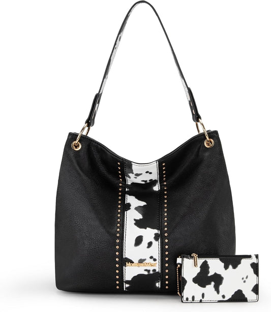 Carteras para mujer, bolsos hobo para mujer, bolso de hombro holgad...