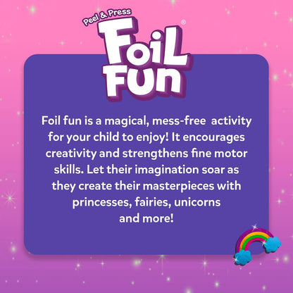 Skillmatics Foil Fun Unicorn &amp; Princess, Foil Art &amp; Craft,...