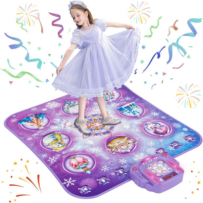 Alfombra de baile para niñas de 3 a 12 años, Frozen Toys Dance Pad...
