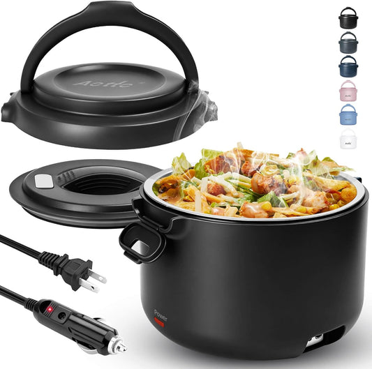 Aotto Fiambrera eléctrica, calentador portátil de alimentos de 32 o...