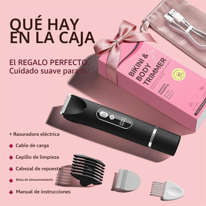 CoolHair Recortadora de bikini para mujer, maquinilla de afeitar el...