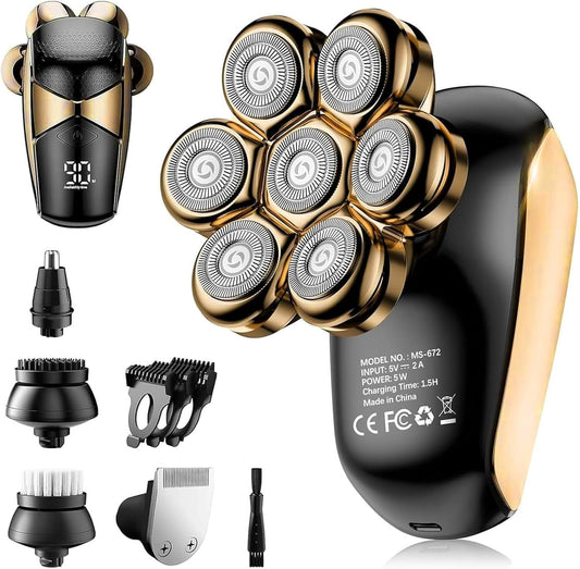 SHPAVVER - Afeitadoras de cabeza para hombres calvos, maquinilla de...