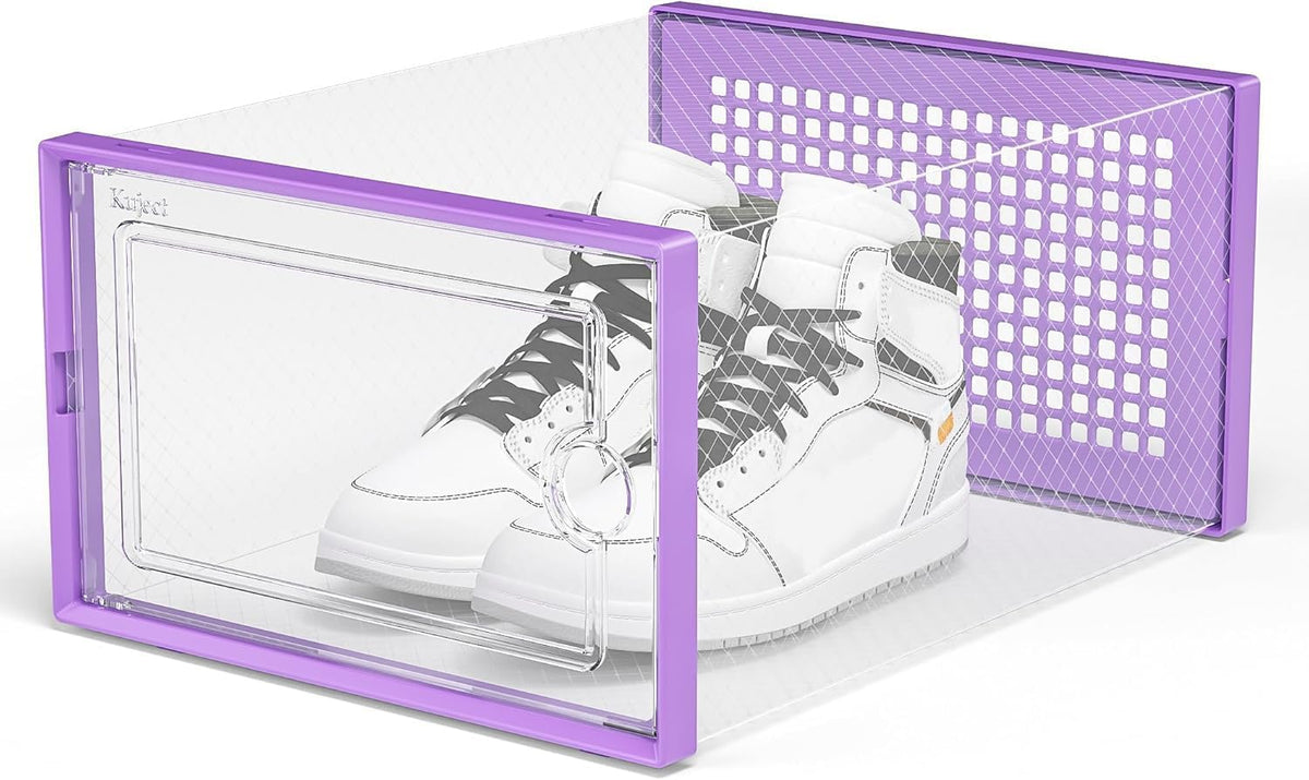 Kuject Cajas de almacenamiento de zapatos grandes, 12 unidades | Es...