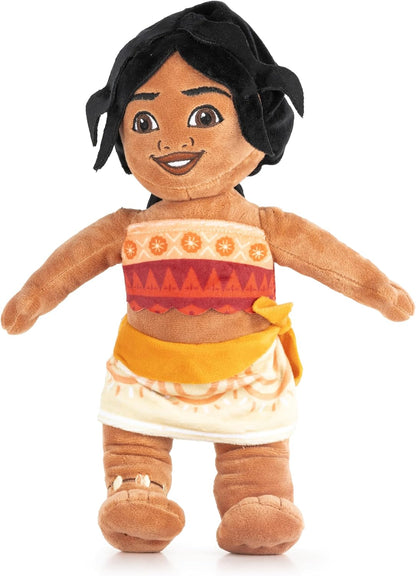Disney Moana Simea Princess - Almohada de felpa para niñas, multico...