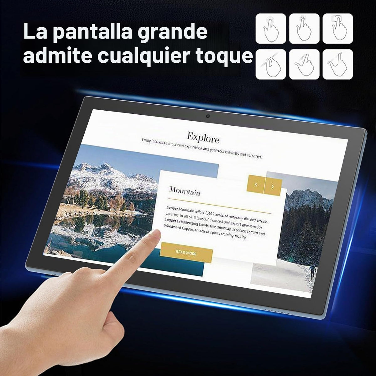 Tableta 2 en 1 Tablets 10 pulgadas Android 15 Tablet Set con funda...