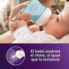 Philips Avent Biberones naturales, flujo lento, 4 onzas, sin BPA, p...
