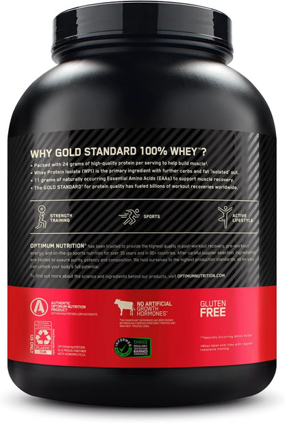 Optimum Nutrition Estándar dorado 100% Proteína de Suero de Leche e...