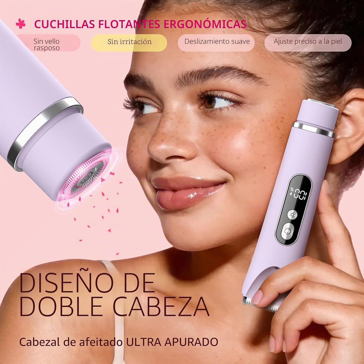 CoolHair Recortadora de bikini para mujer, maquinilla de afeitar el...